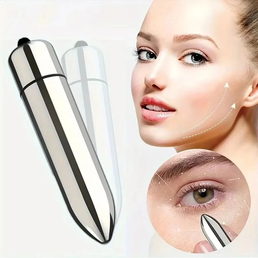 1pc Mini Vibrating Massager and Eye Massage Treatment Promotes Lotion Absorption Portable for Home and Travel Beauty Tool 260722