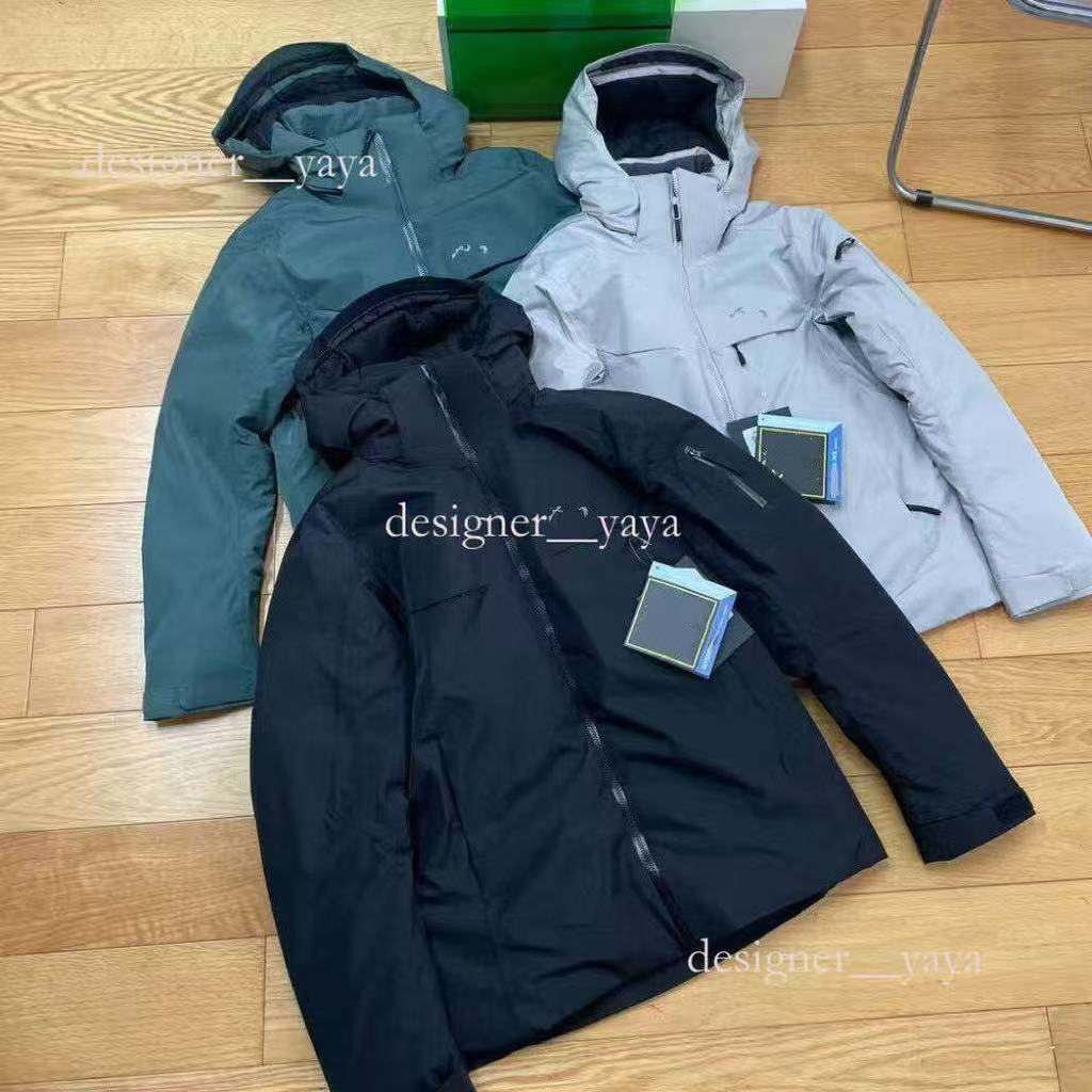 5A Macai Jacket Designer Puffer Jacket Mens Down Jackets Water Resistant Skiwear Embroidery Logo Winter Keep Warm Jackets Ski Windbreaker Puffer Coa