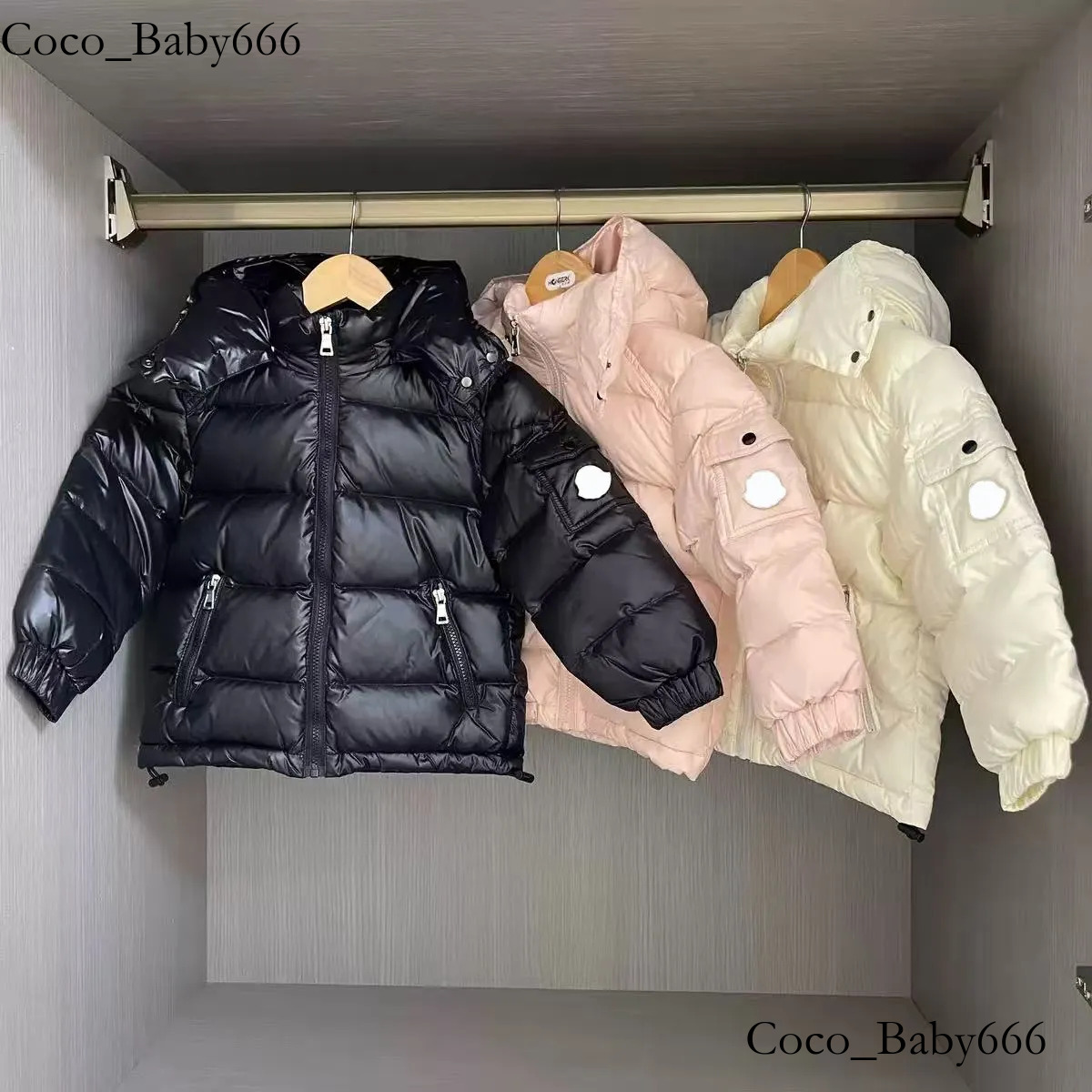 Designer Kid Hooded Baby Luxury Down For Kids Design Thick Warm Coat Bodywarm Overcoat Girl Boy Coats Windbreaker Parkas Jacket