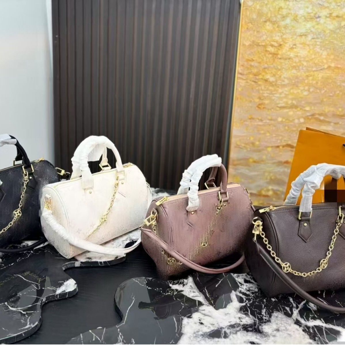 2026 New Model Classic Printed designer bag Pillow Genuine Cowhide Versatile Fashionable Shoulder Handbag Crossbody Women's Bag