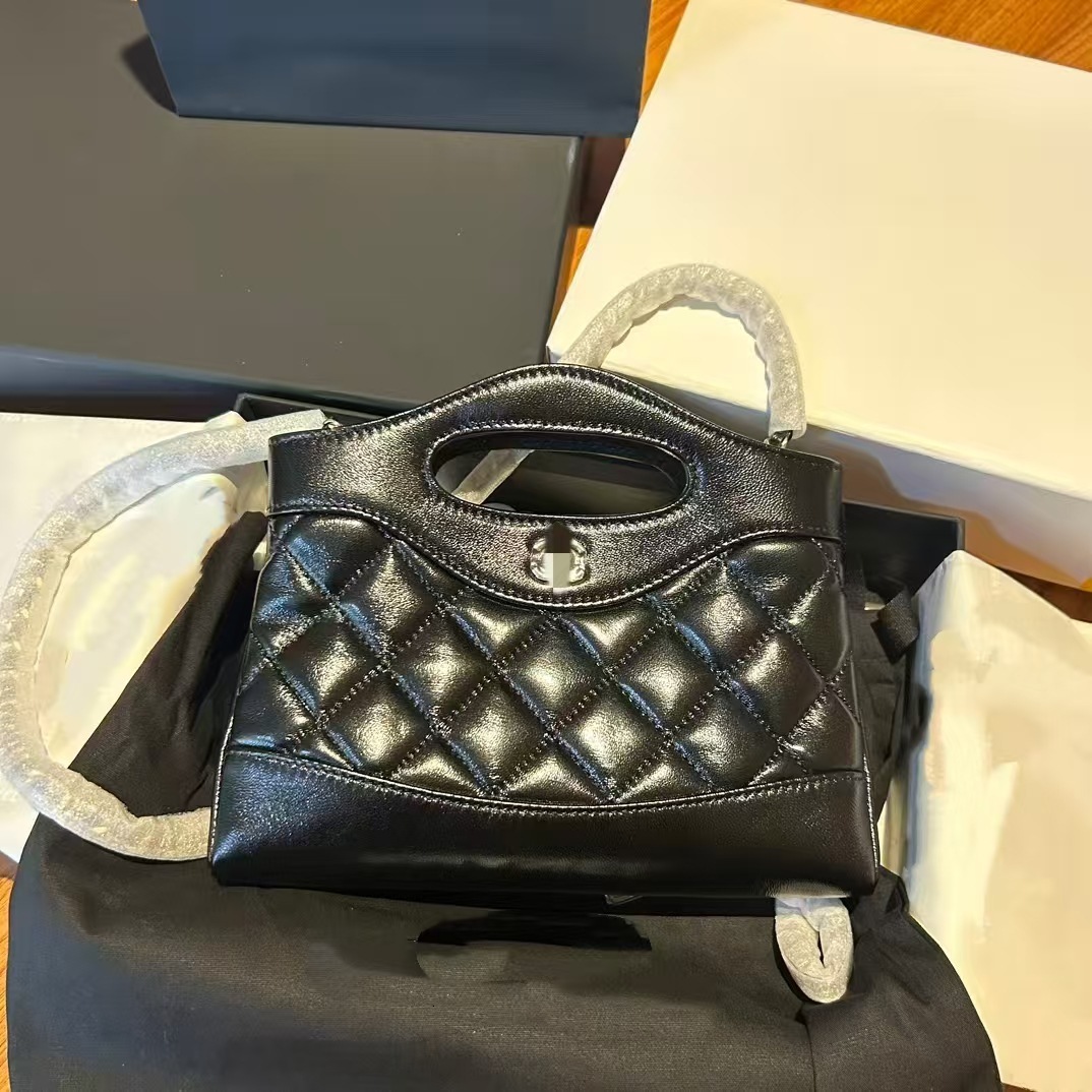 2026 New Model Foreign Small Genuine Cowhide eather Quilted Chain Versatile designer bag Fashionable Shoulder Handbag Crossbody Bag