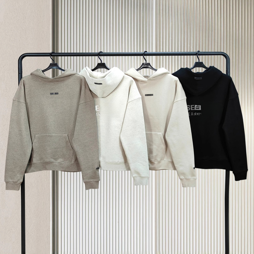 Men's Tracksuit Hooded Sweatshirt Pullover Tracksuits Luxury Hoodie New Hoodies ESSSS Foogg Loose Essssentialss Casual Sweater Men Women Sweats