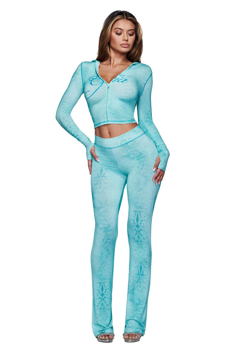 i am gia Womens Tracksuit Piece Set Designer Sports Suit For Women Flared Pants Zip up Long Sleeve High Quality Spring Top Low Waist Micro Social 46