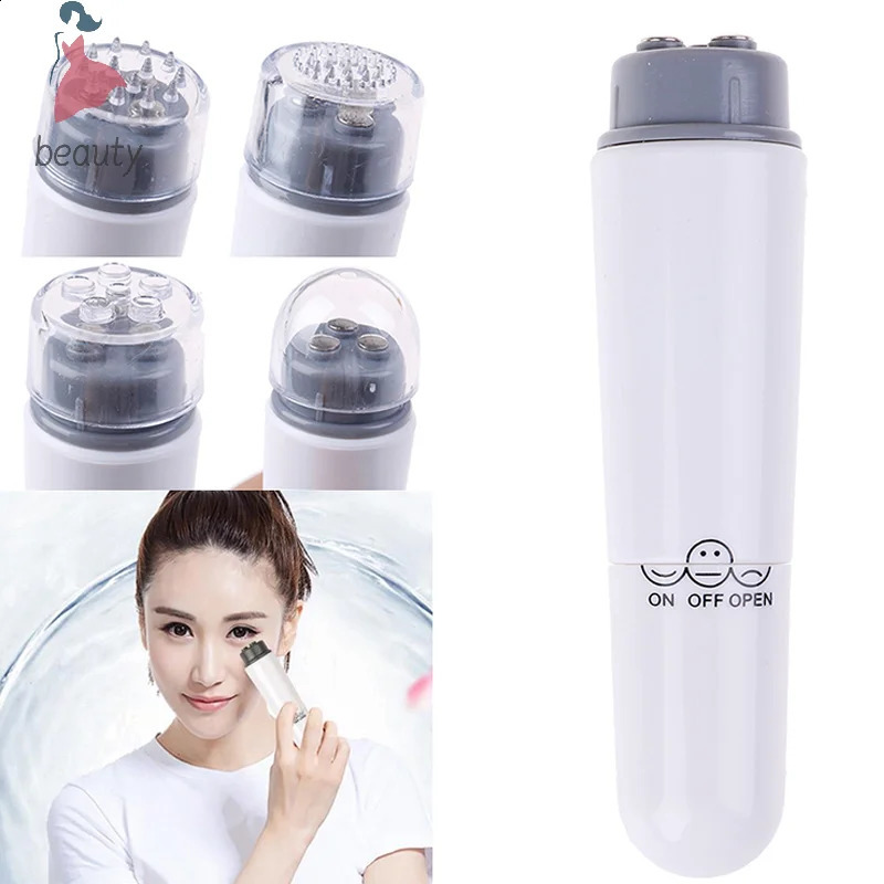 4 in 1 Mini Massage Pen Electric Eye Massager s Vibration Massage Stick for Dark Circles Eye Bags 260722