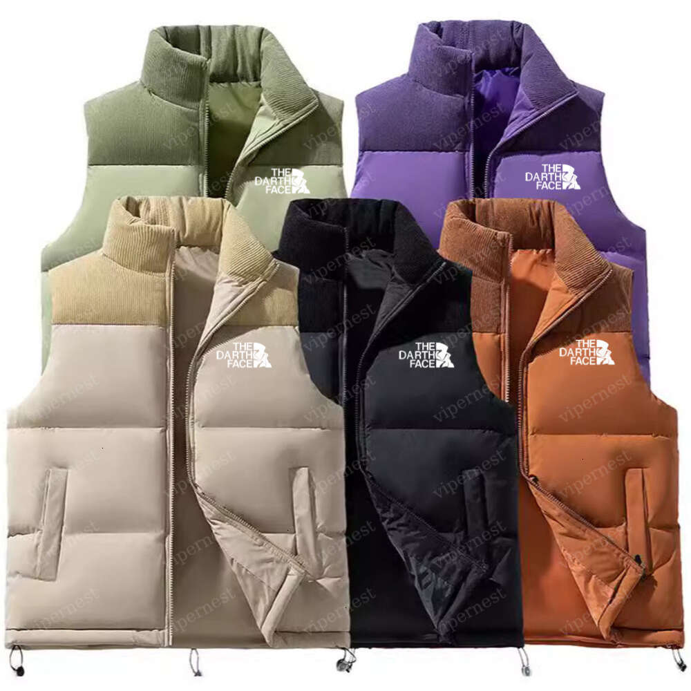 Mens Vests Designer Puffer Vest Men Waistcoat Male Waistcoat Winter Cotton Vests Unisex Couple Bodywarmer Woman Mans Jacket Sleeveless Outdoor Warm