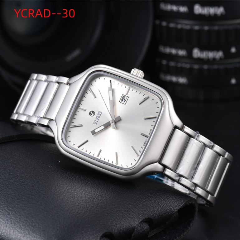 Classic Luxury Womens mens RADity Watch Designer Watches Premium Quartz Movement Stainless Steel Bracelet machine Glass Waterproof women Wristwatche