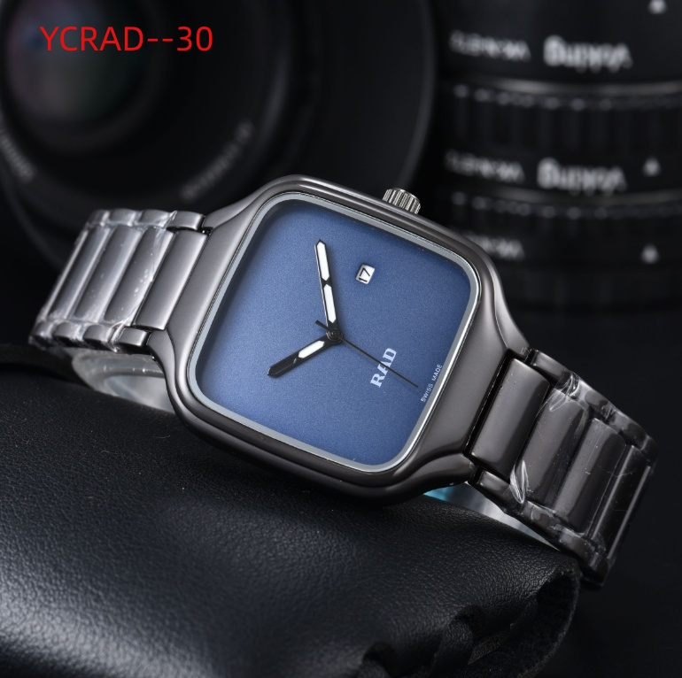 High Quality Luxury Womens mens RADity Watch Designer Watches Premium Quartz Movement Stainless Steel Bracelet machine Glass Waterproof women Wristw