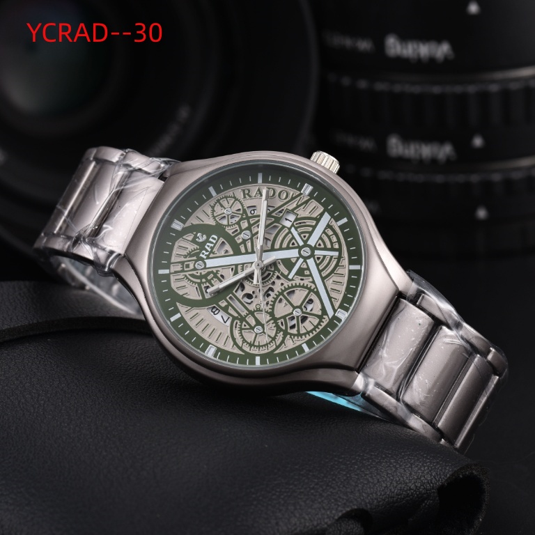 NEW Luxury Womens mens RADity Watch Designer Watches Premium Quartz Movement Stainless Steel Bracelet machine Glass Waterproof women Wristwatches 30