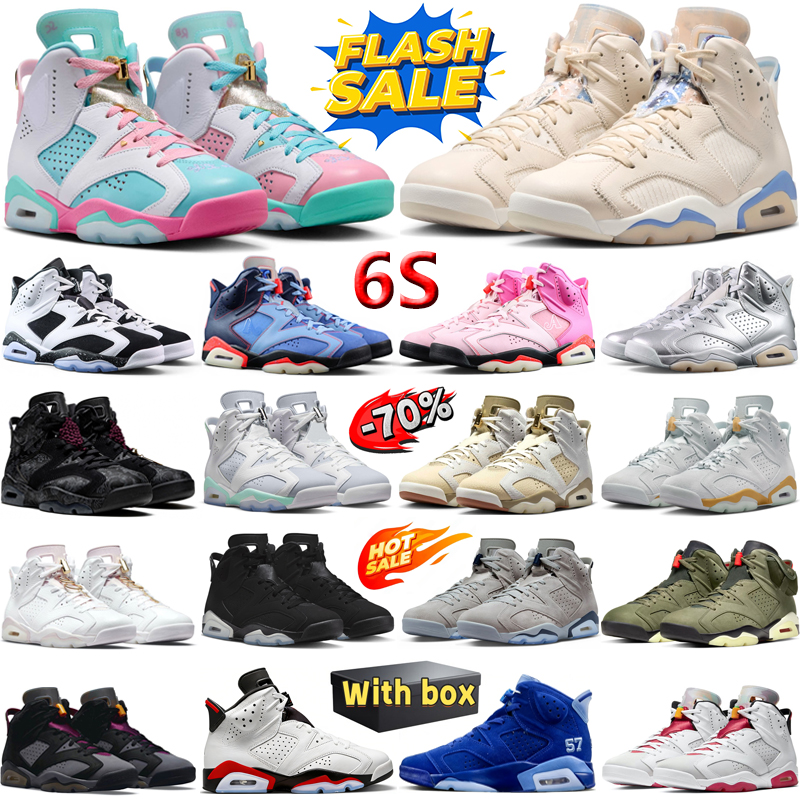 designer basketball shoes 6 6s mens sneakers woman trainers Oreo Sashiko Metallic Silver Black Cat platform sport chaussures shoe with box