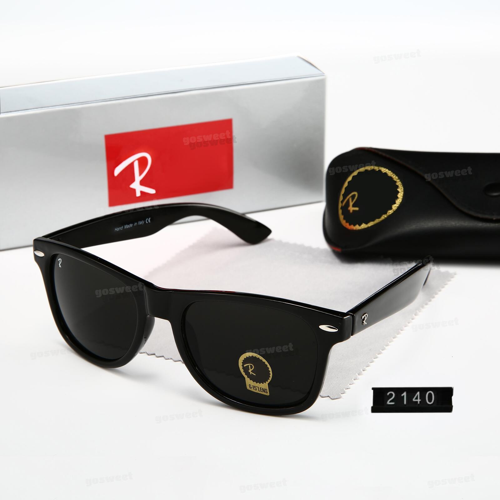Designer de luxe G-15 Lens 2140 4165 Lunettes de soleil pour hommes Femmes Classique Original Lunettes extérieures Protection UV400 Lunettes carr