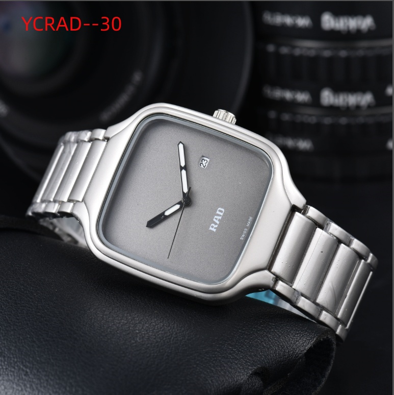 High Quality Luxury Womens mens RADity Watch Designer Watches Premium Quartz Movement Stainless Steel Bracelet machine Glass Waterproof women Wristw