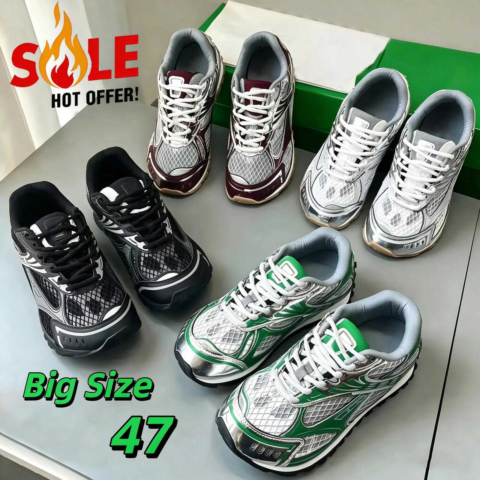 Designer Sneaker Orbit Shoes Men Women Sneakers Sports Breathable Leather Mesh Matching Lace Up Casual Thick Soled Mixed Color Running Shoes