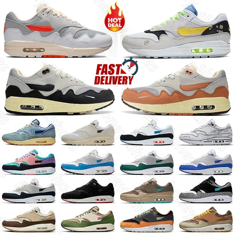 2026 New 87 Women Men Running Shoes 1 x Concepts Far Out Heavy Mellow 87s Blueprint La Ville Lumire Wabi-Sabi TS Saturn Gold Baroque Brown Stranger