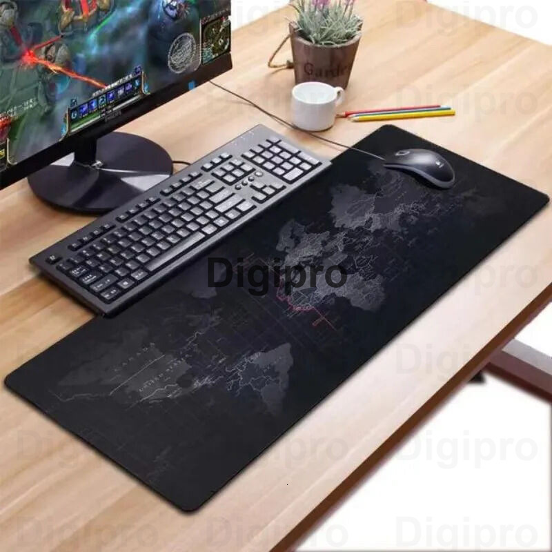 Tappetini per mouse Poggiapolsi Tappetino da gioco Tappetino da tavolo per giocatori Tastiera Tappeto grande Superficie del tavolo per computer Per