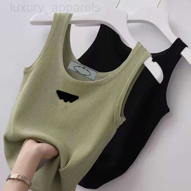 Womens designer tank womens Knit sweater womens designers shirt tanks vest top tees T Shirts fashion knitted Vest Sleeveless Knitwear Pullover plus