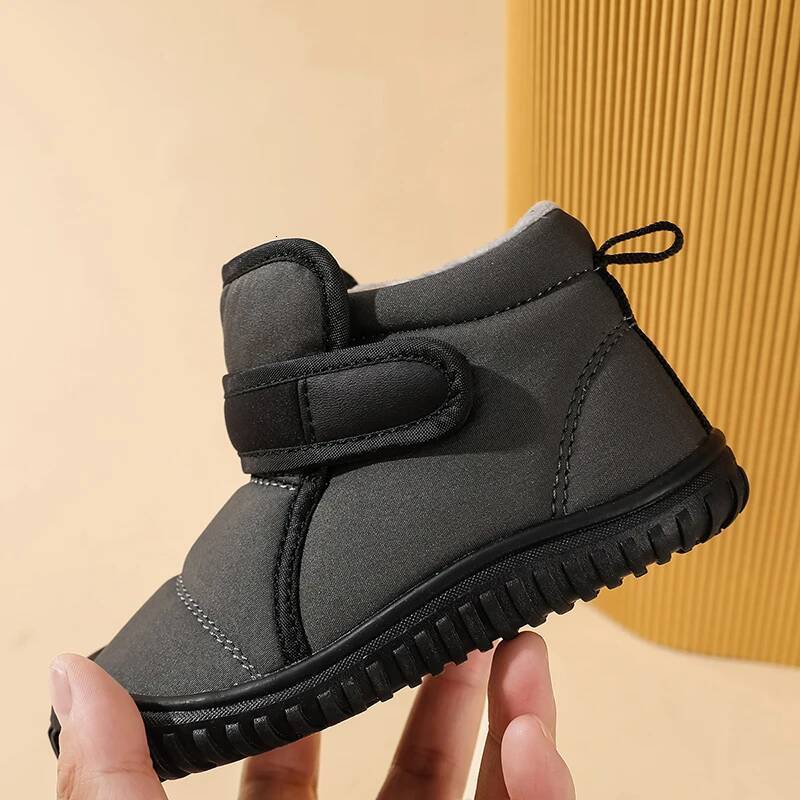 Baby Shoes Outdoor Anti-slip Winter Snow Boots Warm Toddler For Kids Boys Girls Flat Children's Walking Sprot Running Size19-28 J260724
