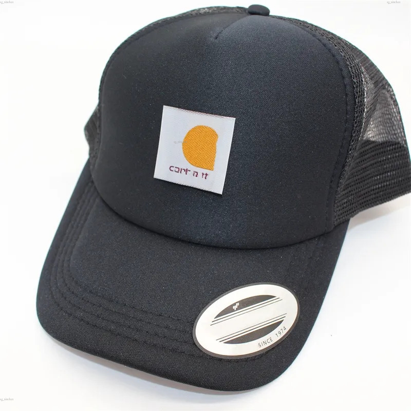 Mesh respirant Baseball broderie casquette de créateur pour hommes en plein air décontracté Luxe mode été camionneur chapeau femmes blanc noir ma