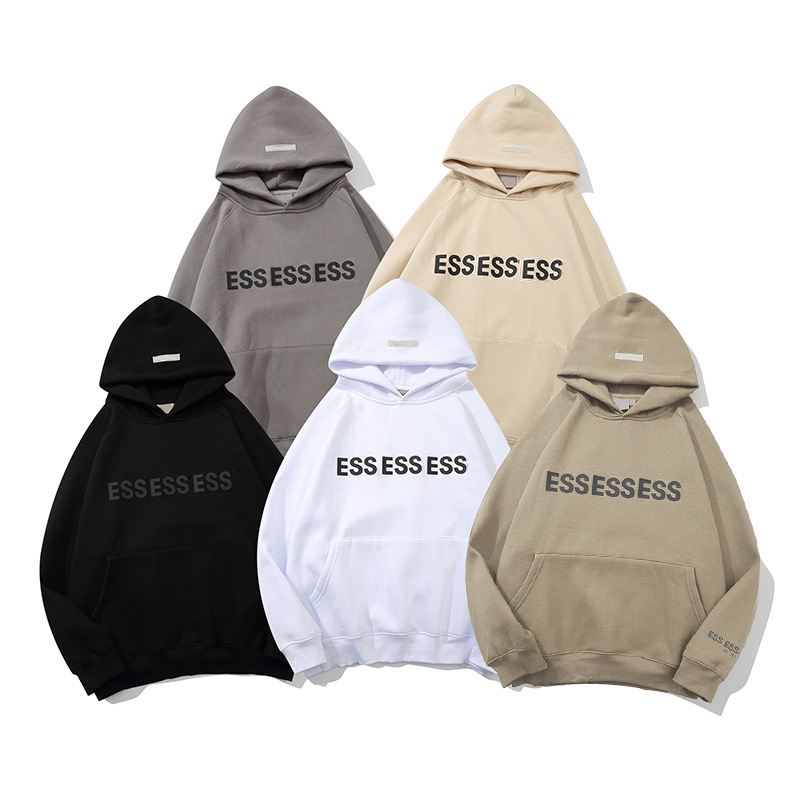 Essential hoodie designer tracksuit Pullover Warm Loose Fit Jumper men and Women Streetwear Tops Sport Long Pants essintals hoodies high quality swe