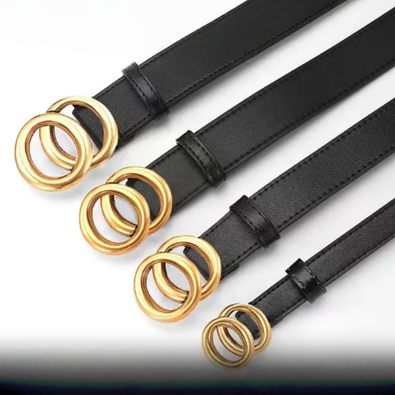 Ceinture pour hommes ceinture de créateur ceinture fine tissu boucle en alliage lisse affaires trajet bureau réunion voyage quotidien accessoire
