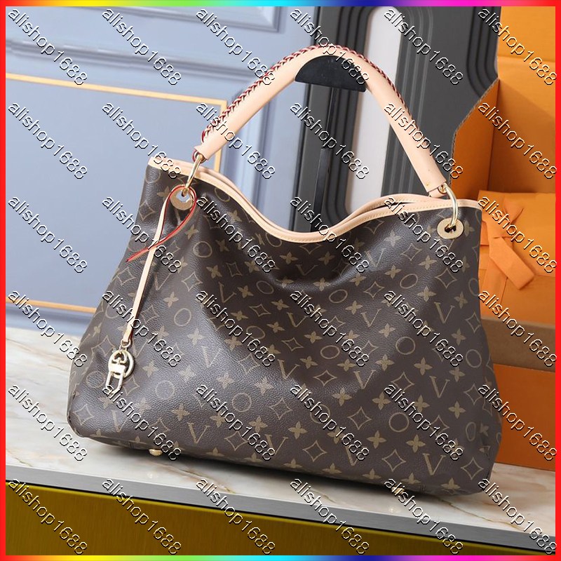 Luxury designer crossbody handbag pochette shoulder bag embossed flower large capacity tote bag fashion classic monogram leather purse backpack buck