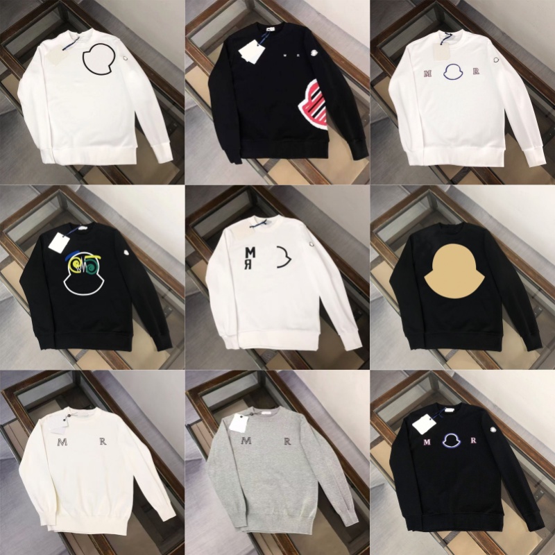 Hip-hop Luxury Men's Printed Hoodies Street Everyday Casual Round Neck Sweatshirts Cotton Loose Sports Hoodies