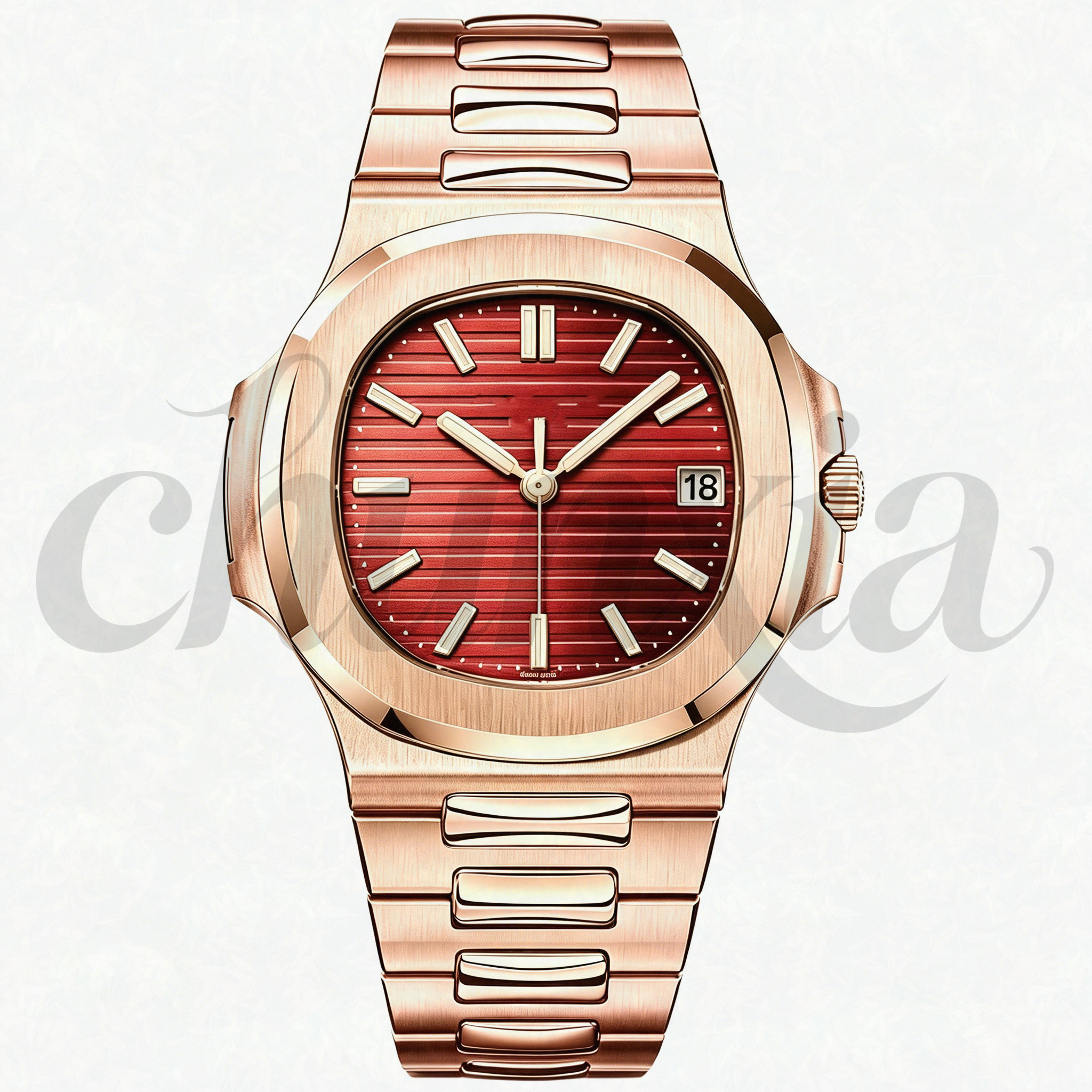 AAA 5711 Nauitilus Watch Classic Swiss Chronograph Premium Luxury Designer Mens Watch Luminous Sapphire Crystal Watch With Box Customizable Waterpro