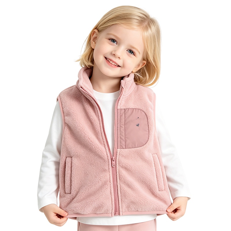 Child Waistcoat POLO Designer Warm Padded Baby Girls Boys Vest Kids Jackets For 1-6 Years Old