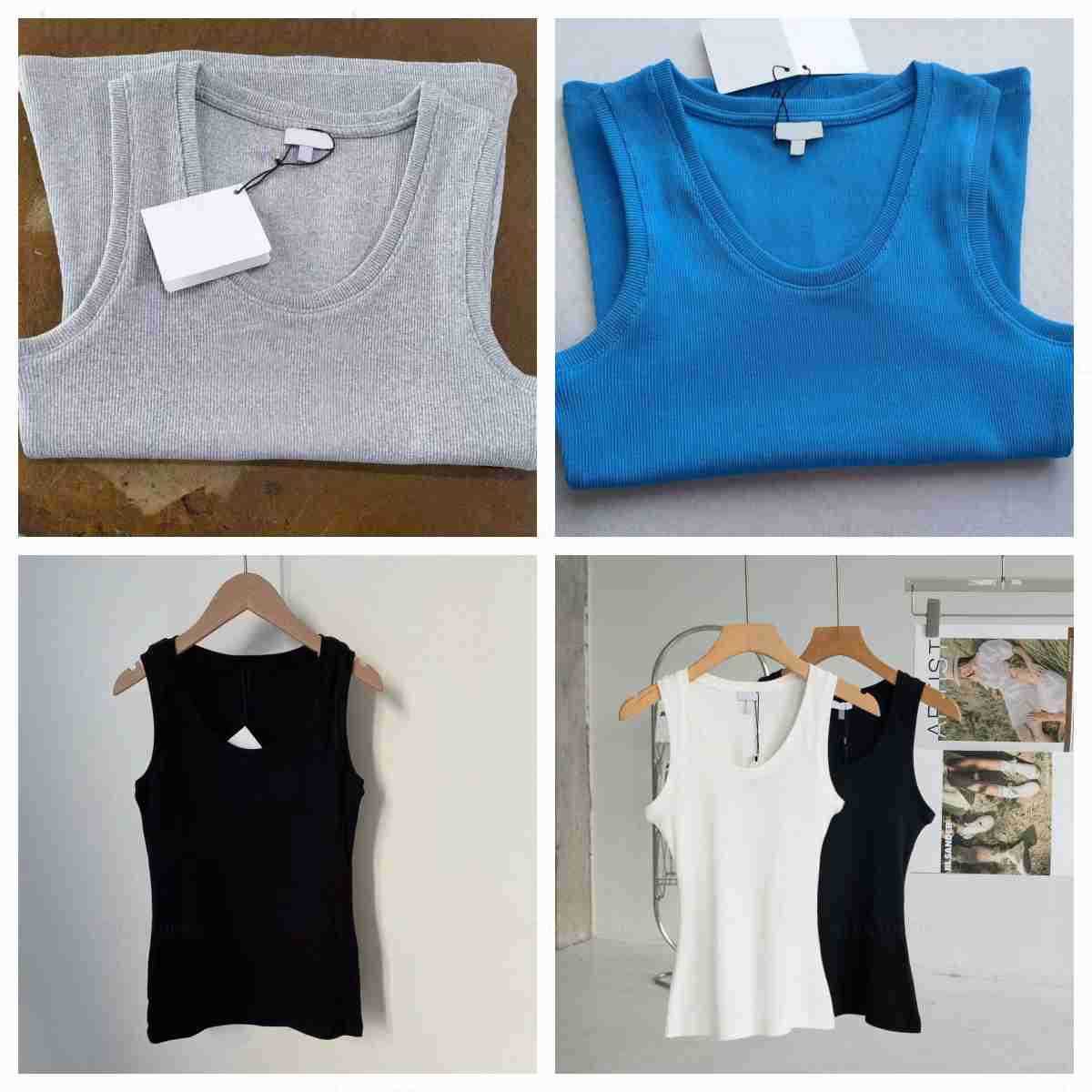 designer tank top womens vest top designer T -Shirt luxury vest sleeveless camis tees women cropped top tshirts knits tees designer embroidery knitt
