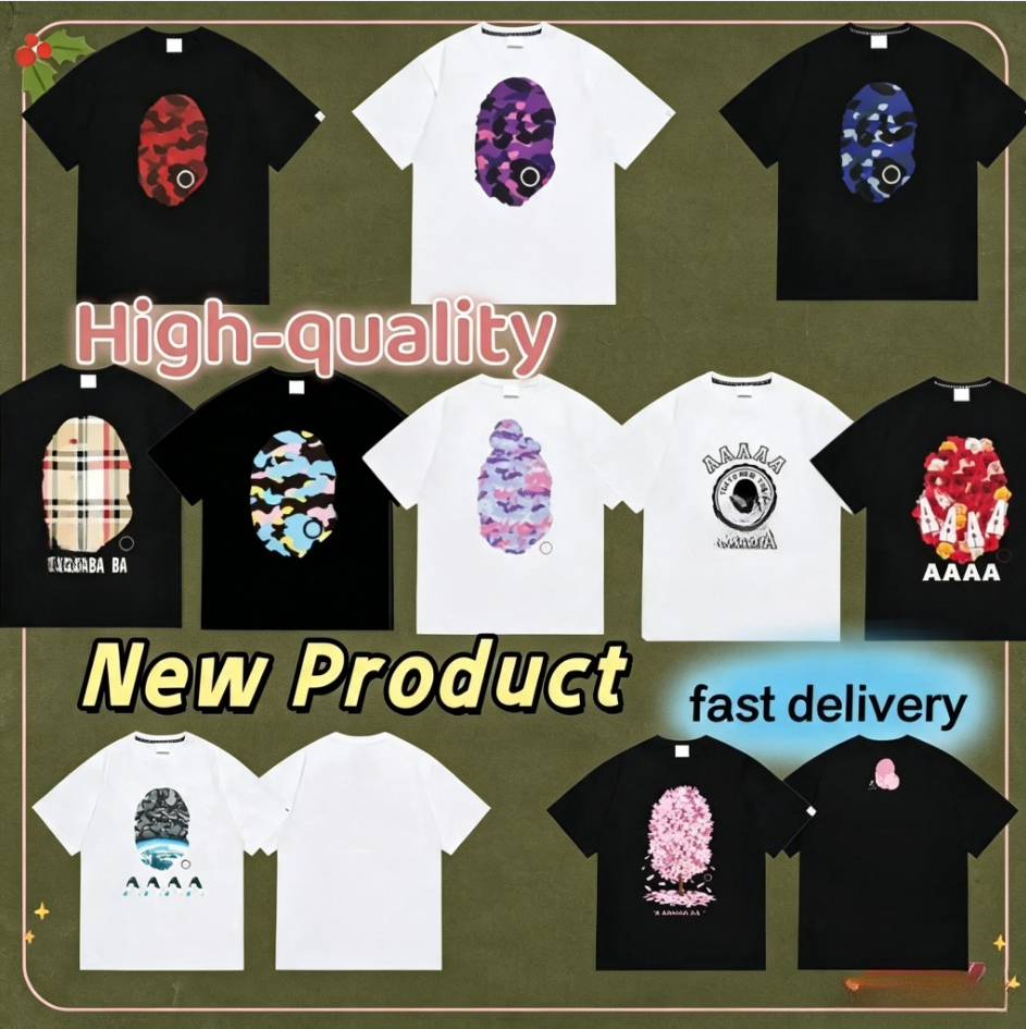 tops designer t shirt bpshirts graphic tee shirt For Mens shirt Summer Classic Pattern Decoration Fashion womens Short Sleeve shashirts shorts us si