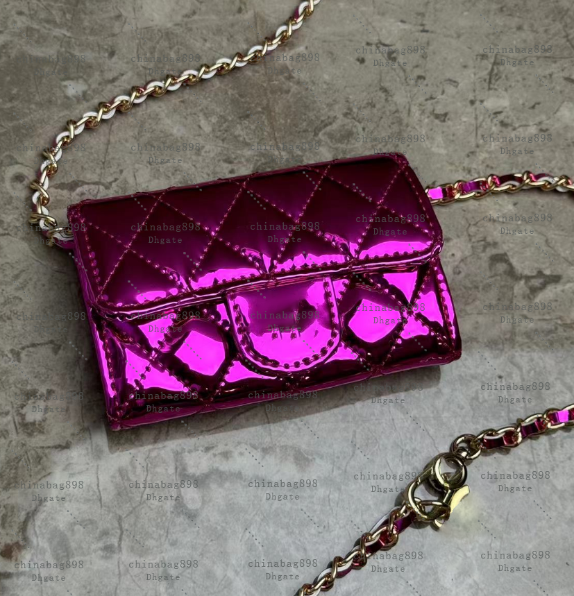 Luxury cc bag passport holder designer wallet women's high quality tote shoulder bag mini card holder flap caviar crossbody handbag lady chain