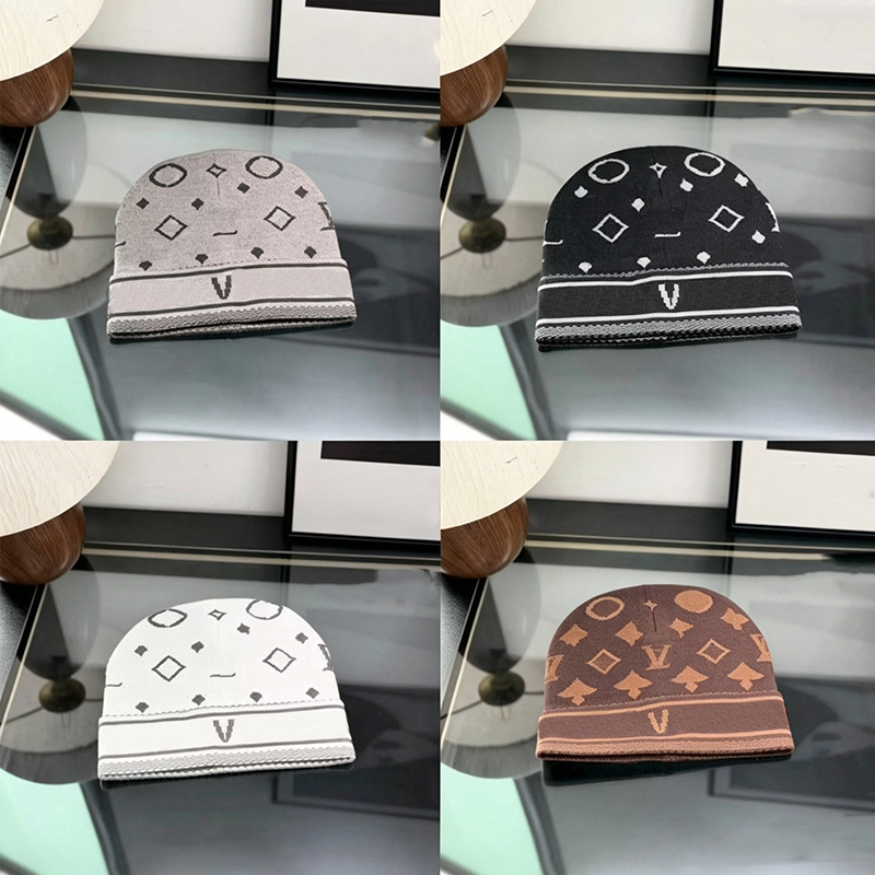 Designer beanie men bonnet women winter hat spring outing warm knitted beanies hot style craft cap classic bonnet girl boy mutze woman High quali