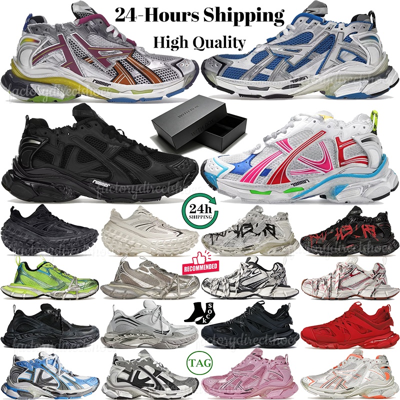 Chaussures de créateurs de luxe Runner 7.0 7.5 Defender Baskets Triple-s 3.0 Chaussures décontractées 3XL Baskets de piste Hommes Femmes Baskets