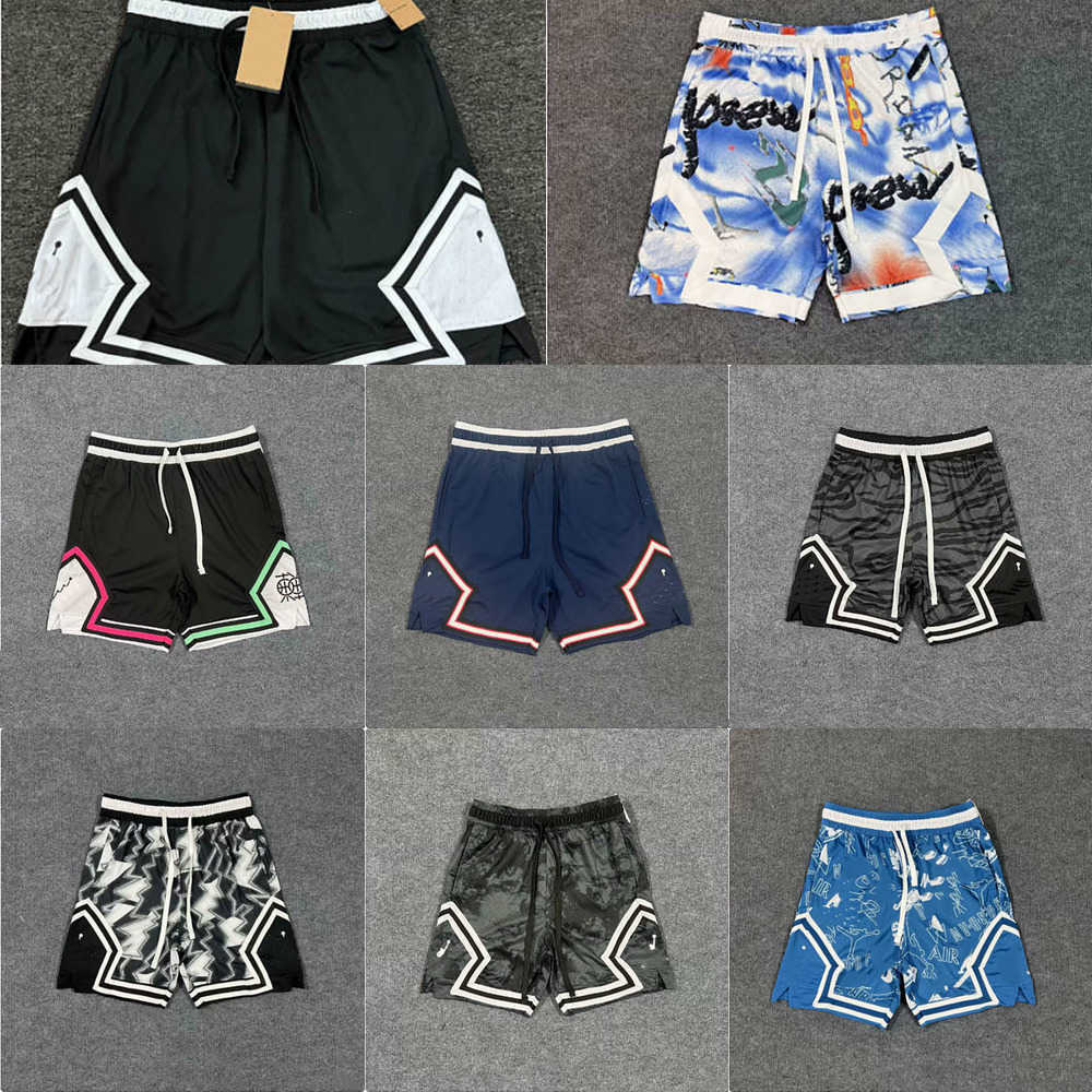 Mens Designer Shorts Summer Basketball Shorts Sweat-wicking Mesh Print Shorts Polyester Straight-leg Drawstring Customisable Mens Sports Shorts 0EZM