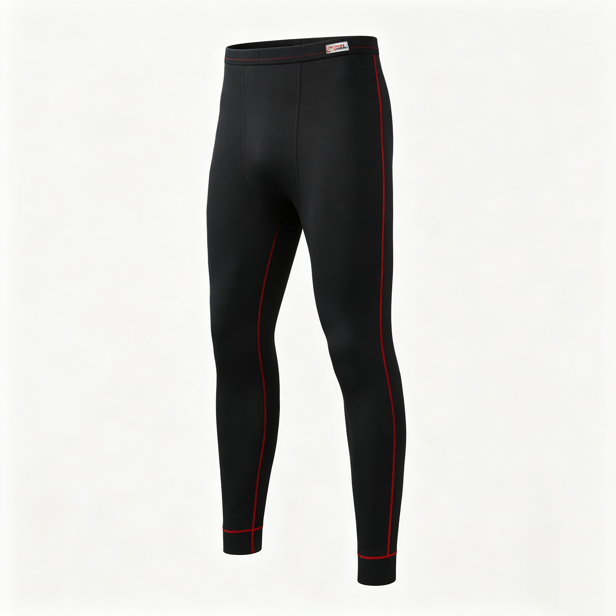 Pantalon de base chaud et ajusté pour hommes, pantalon extensible sportif