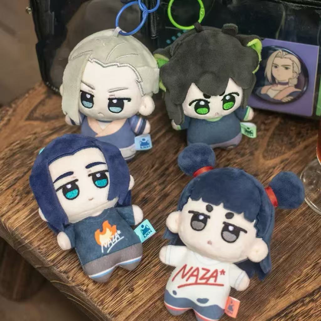 Cross-border bestseller: Luo Xiaohei's War Movie merchandise toy, celebrity doll, 10cm human-shaped plush toy