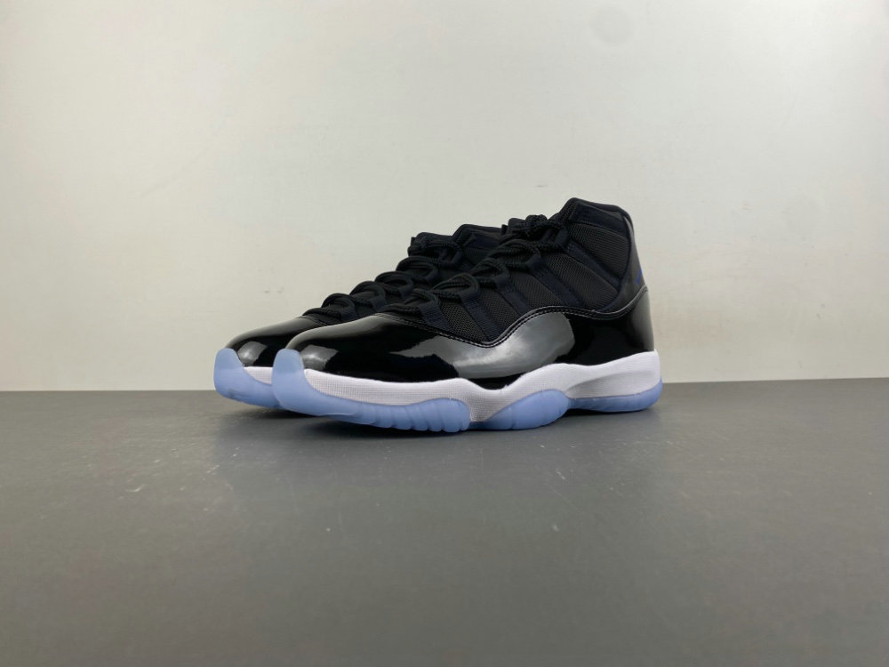 High 11 Space Jam Basketball Shoes Black Patent Leather Mens Womens Casual Athletic Sneakers 11s XI Classic Couple Walking Trainers for Daily Outdoo