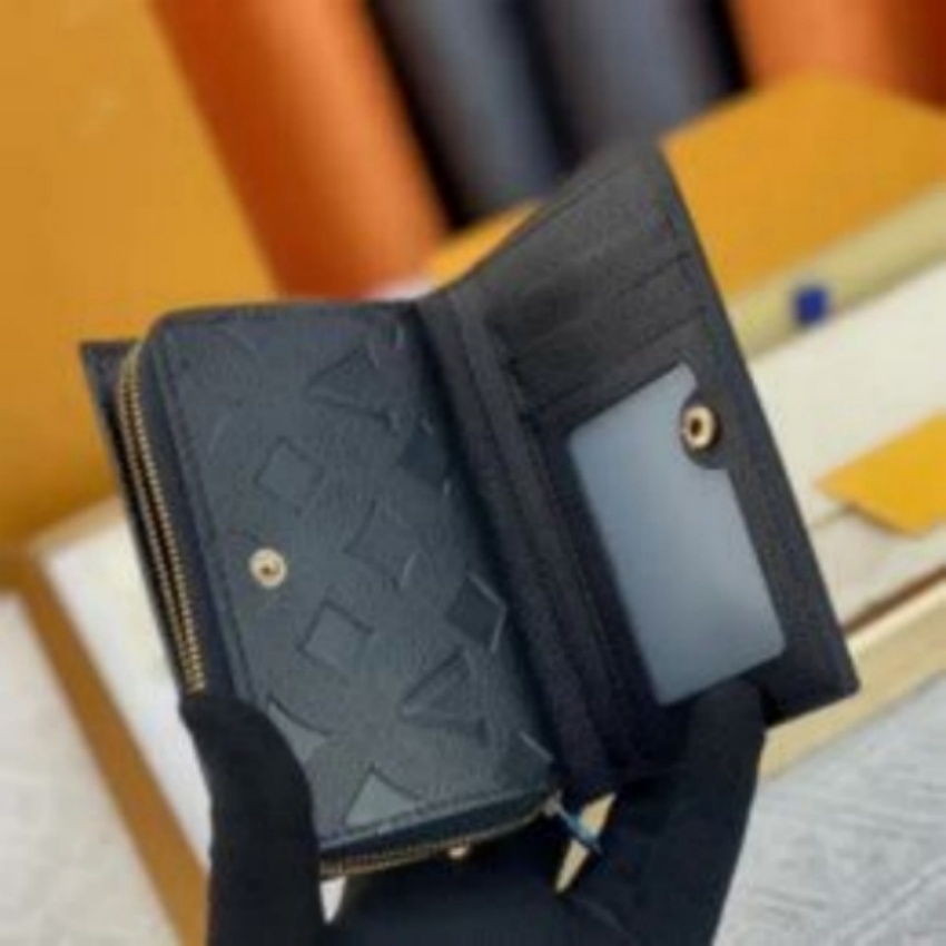 Top Designer portefeuille Brown fleur portefeuille femmes porte-monnaie porte-carte porte-clés homme designer sac à main clé porte-carte petits p
