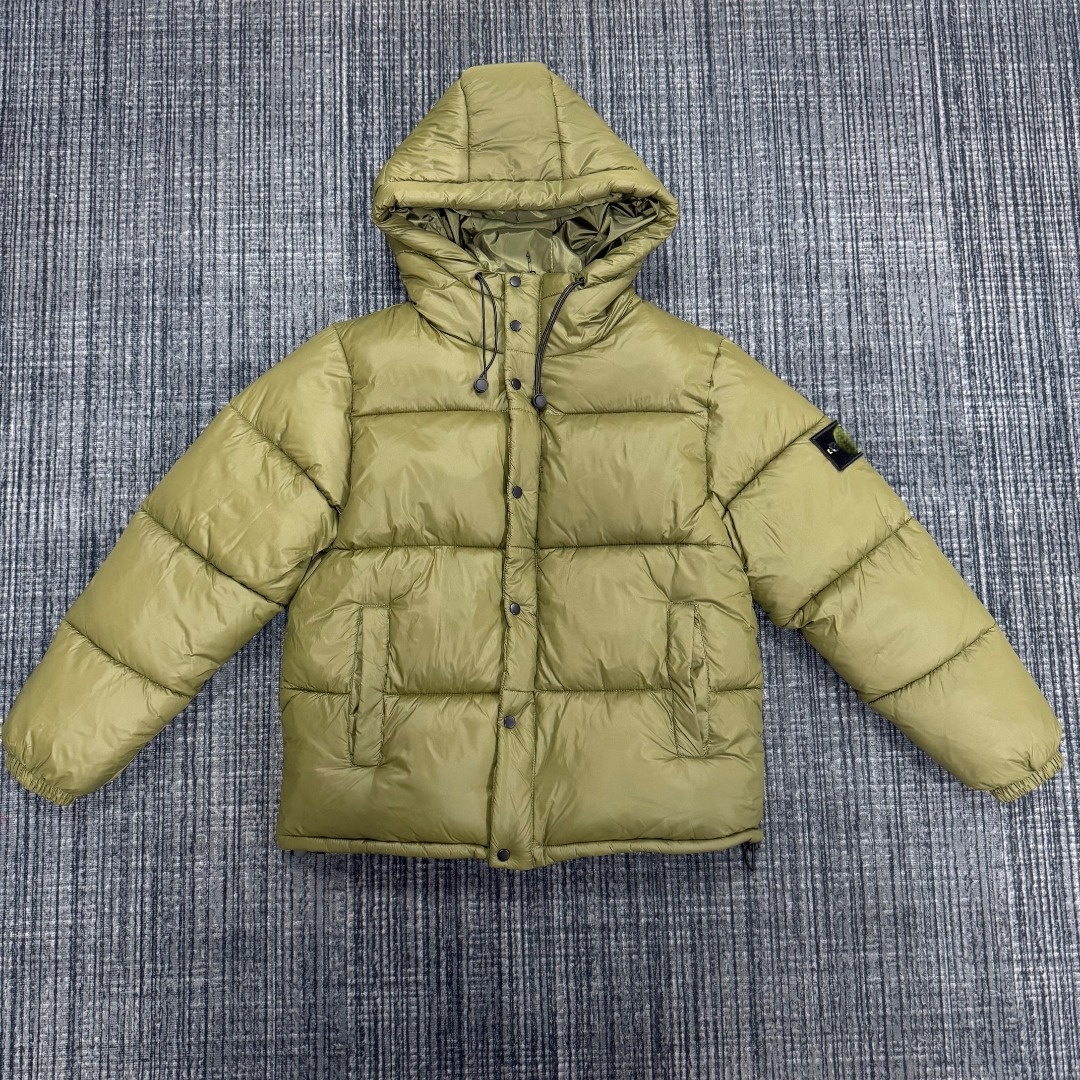 Pull Stone Designer Fashion Topstoney Zipper Puffer Trend Simple Winter Warm Windproof Windbreaker Casual Outerwear Outdoor Coat Pull Stone Down Jac