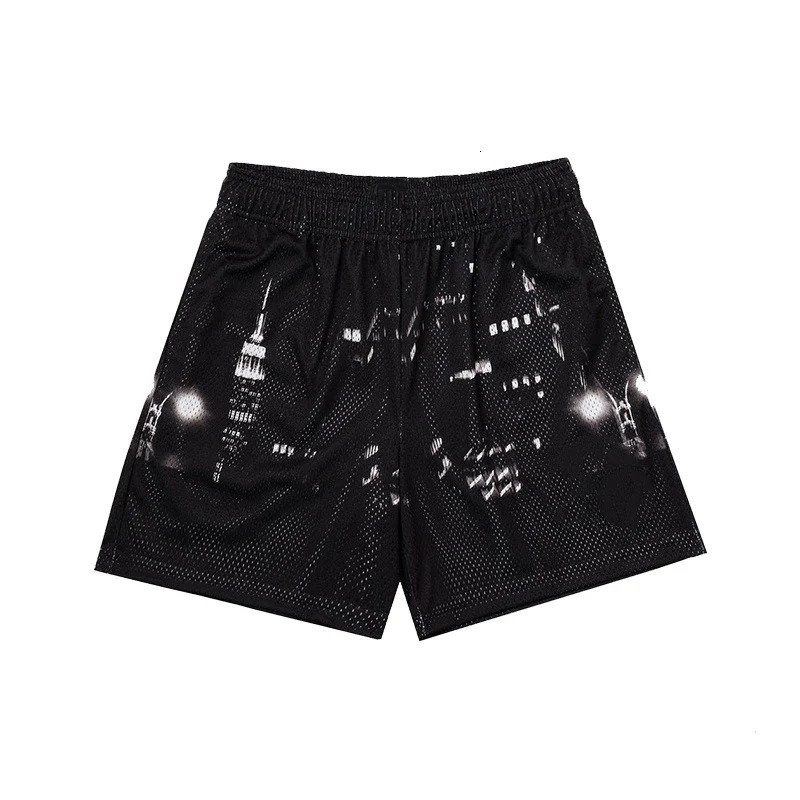 Basic Short YORK CITY SKYLINE mens casual fitness sports pants summer gym workout mesh shorts 260724