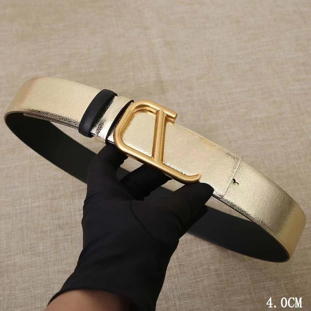 va lens tinos belts Top quality leather belts for women designer mens yellow white brown waist belt alloy gold red black