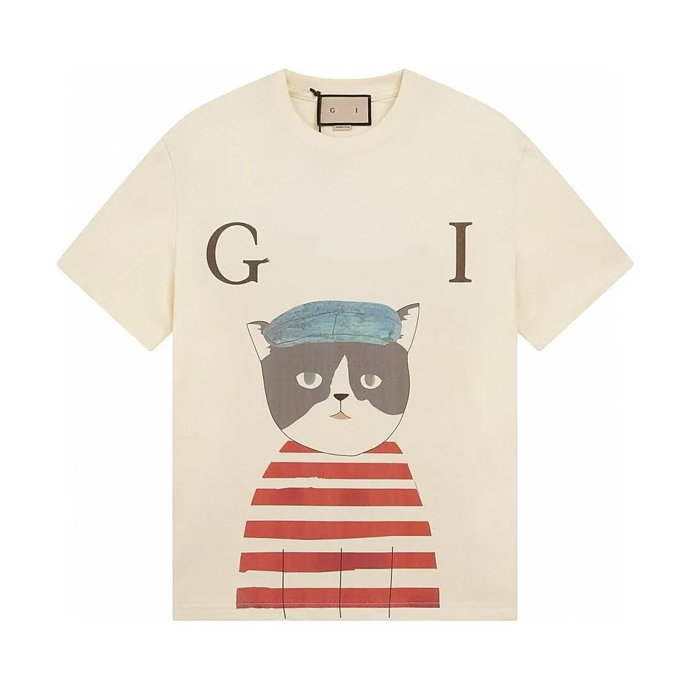 2026 Mens t shirts designer clothes women top G cute brand Strawberry Lemon Apple Printed Mens Designer Clothes Summer Short Sleeve Unisex Tee Tops