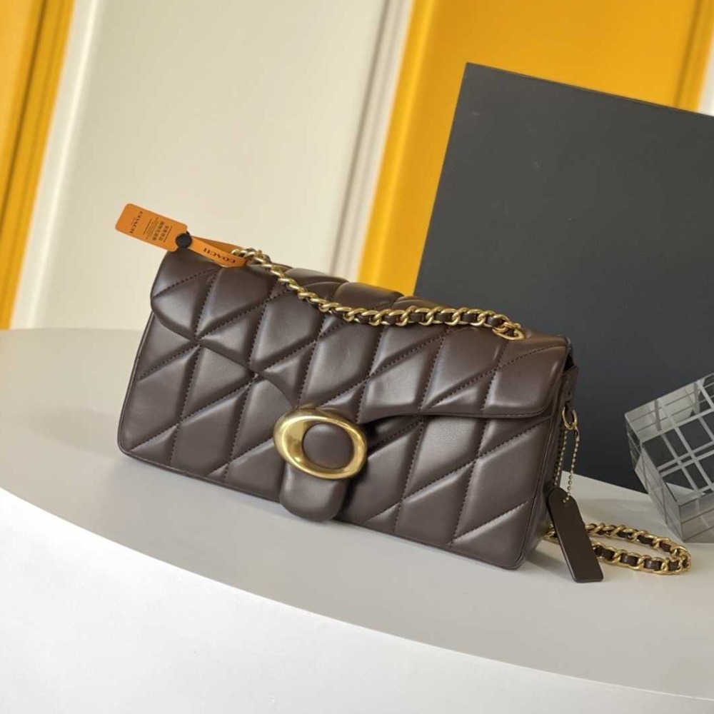 High quality Chain Soft Tabby Shoulder Bag 20 26 In Signature Canvas Jacquard Quilting Designer Bag Women Handbag Leather Flap Crossbody Bags Undera