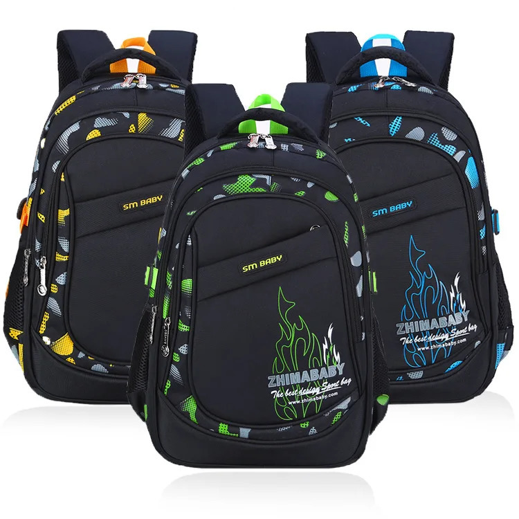 Waterproof Lightweight School Backpack for Kids 6-12 Years Durable Large Capacity Student Bookbag Boys Girls254 260723BJ