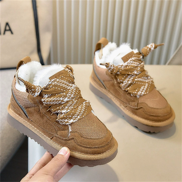 Kids Boots Designer Tazz Children's sneakers Tasman Slip-on Fur Slides Boys Girls Genuine Leather Luxury Snow Boots Classic Ultra Mini Winter W