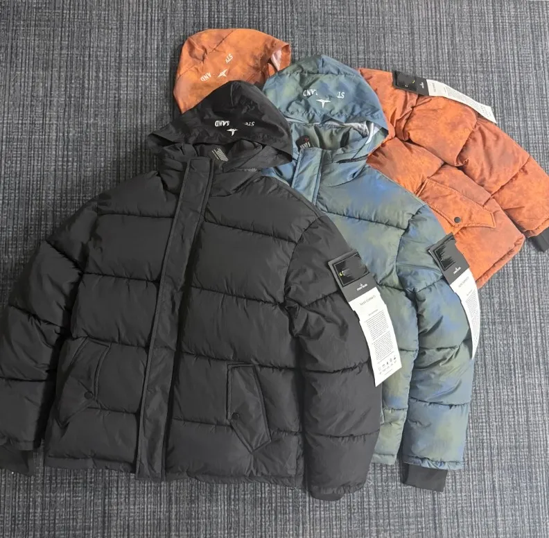 2026 stones puffer jacket Men Spring Autumn Windrunner jacket Thin Jacket Coat,Stones Men sports windbreaker jacket