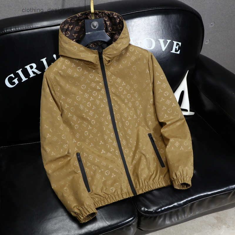 2026 Brand Designer Clothing - Lightweight Luxury Spring Casual Hooded Loose Oversized Coat Trendy Mens Jacket