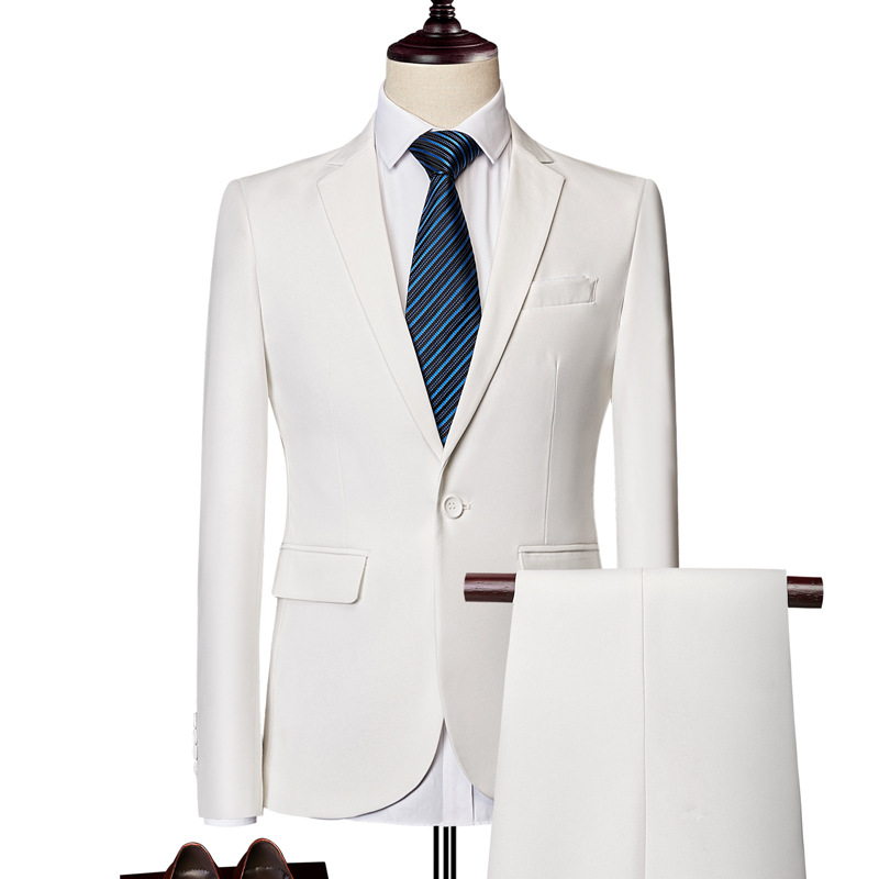 (328) Men's Business-Casual Suit Set