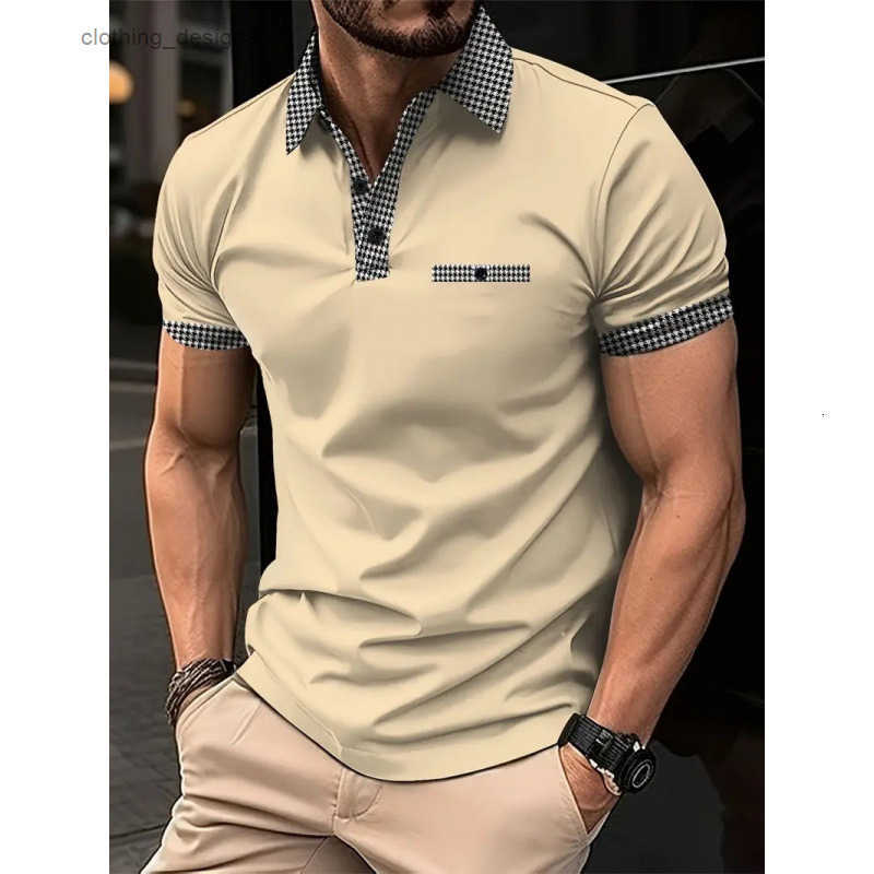 Designer Clothes Summer Fashion 3D Digital Print New European Luxury Brand And American Style Turn-Down Collar Mens Loose Casual Short Sleeve Button