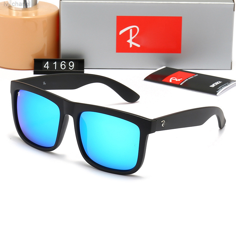 Teardrop shape Sunglasses High Quality Fashion Glasses Outdoor rainess sunglasses New Mens And Womens Large Framed Classic RB sunglasses 77f