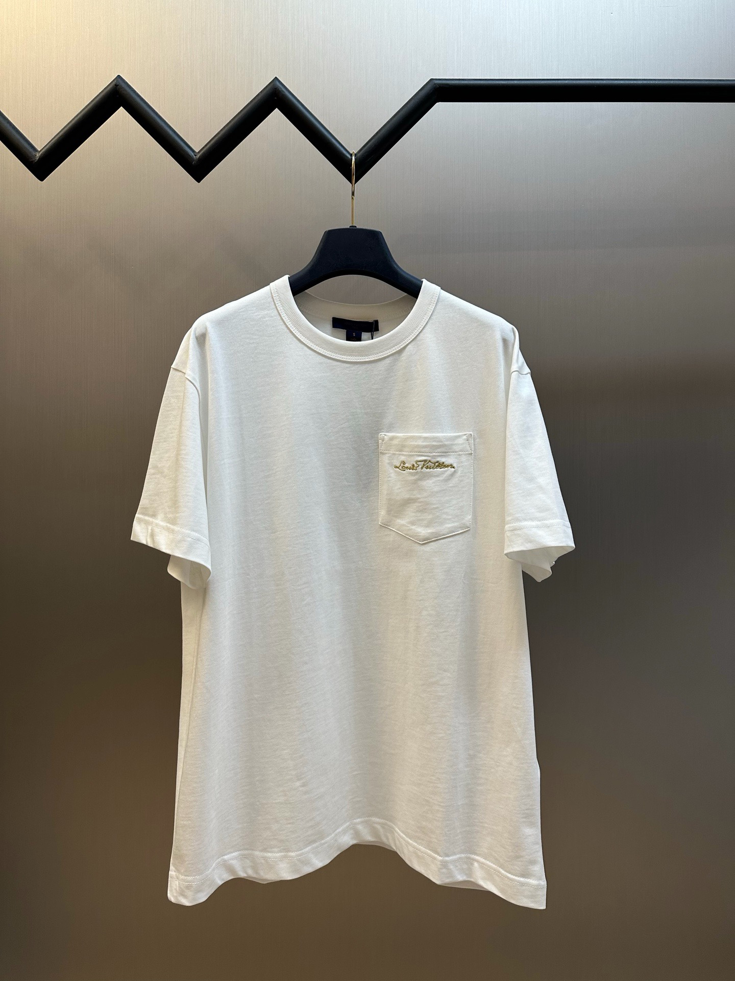 Men's Plus Tees & Polos Round neck embroidered and printed polar style summer wear with street pure cotton 46y